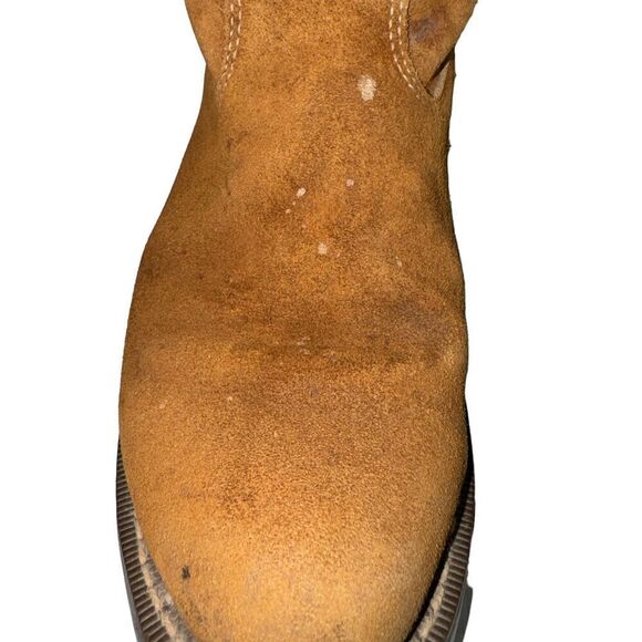 Honchos Boots Brown Suede Leather Boots Men's Size 6.5 Soft Boots Oil Resistant - Picture 5 of 14